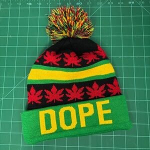 Dope Unisex Pom-Pom Beanie Knit Winter Outdoor